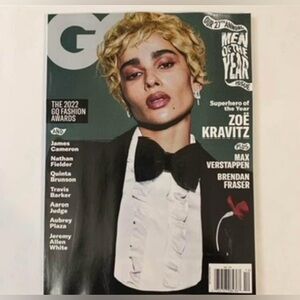 GQ Zoe Kravitz “Superhero of The Year” Issue December 2022 January 2023 Magazine